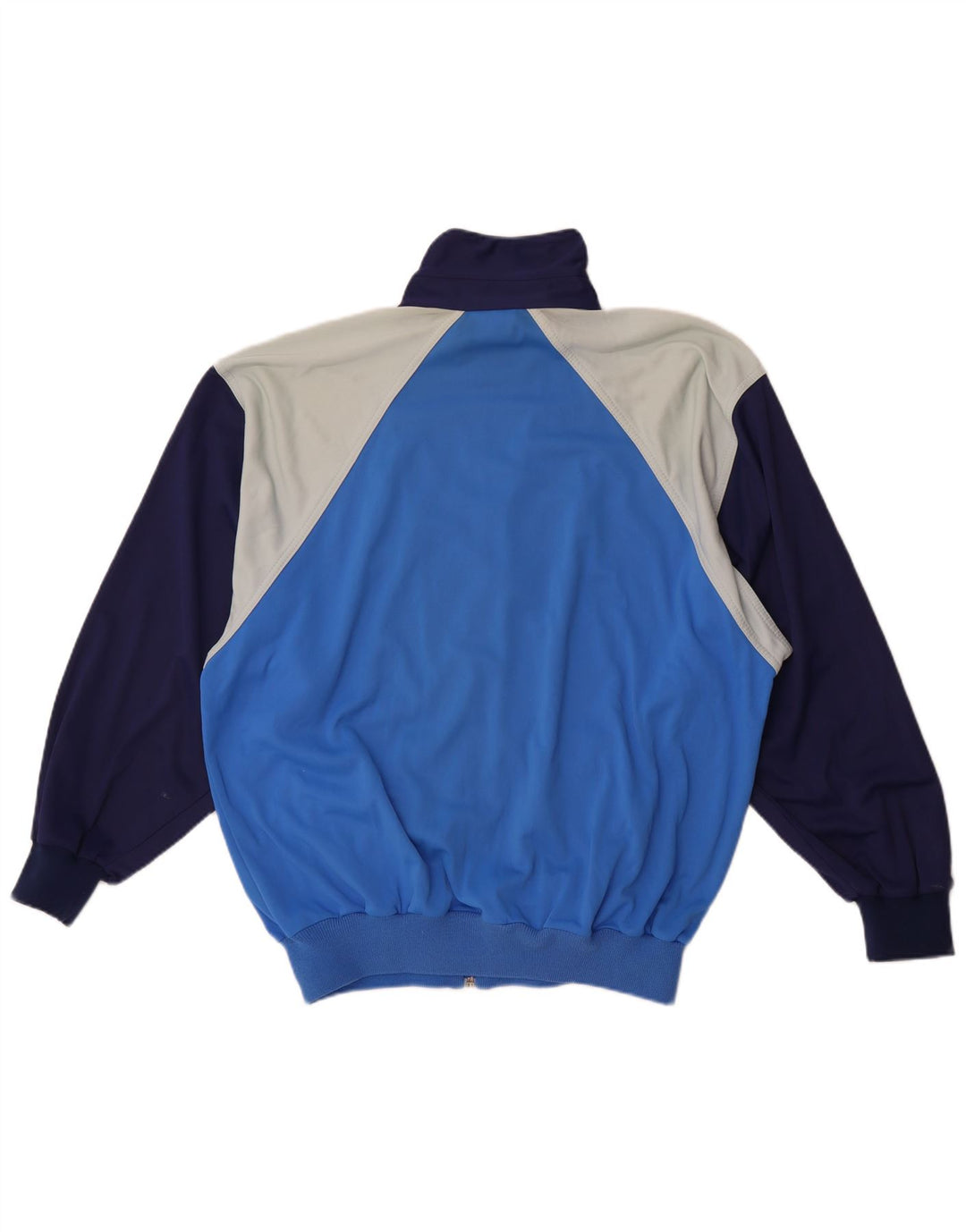 Ennerre Veste de survêtement pour femme UK 20 2XL Bleu Colorblock Polyamide