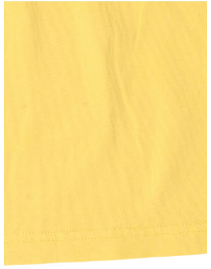 Adidas T-Shirt Graphique Homme Jaune Moyen Coton