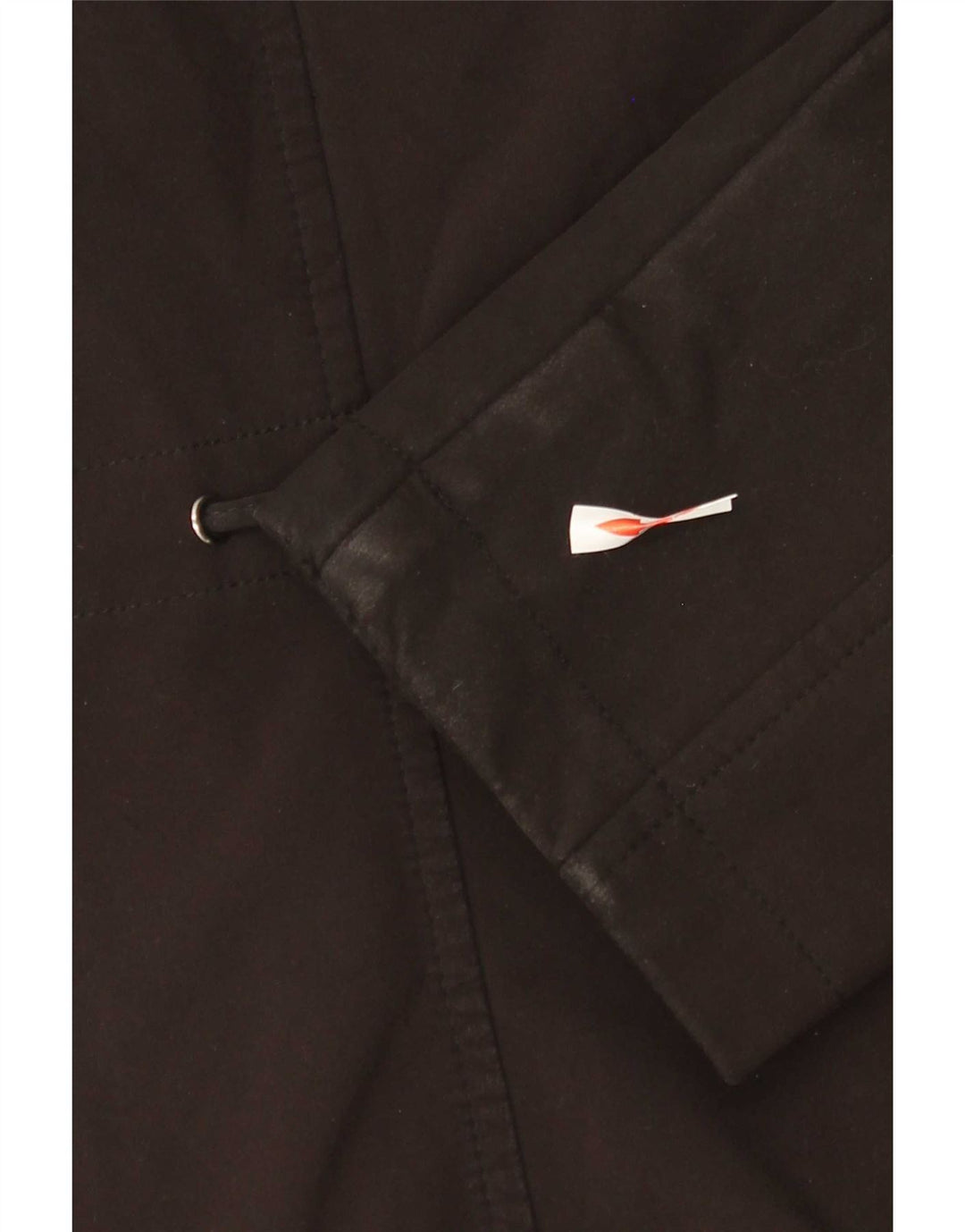 French Connection Manteau coupe-vent à capuche pour femme UK 10 Small Noir