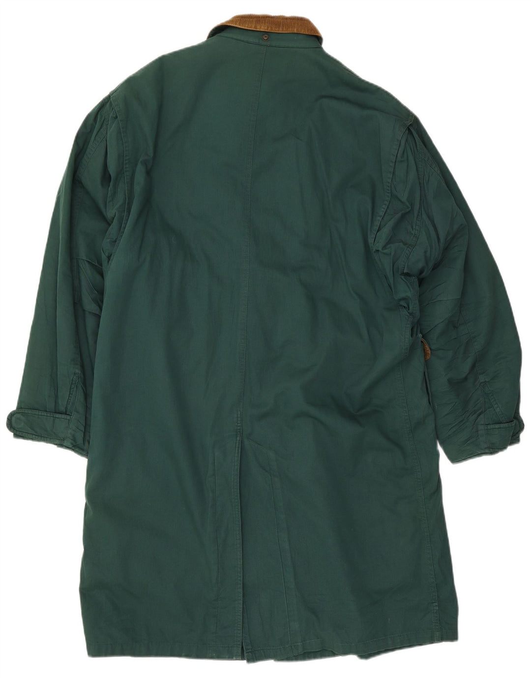 Ciao Manteau Homme UK 40 Grand Coton Colorblock Vert