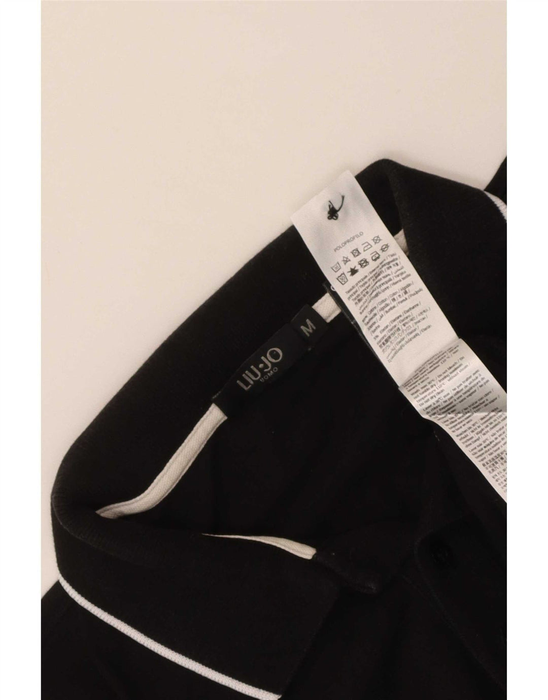 Polo Homme Liu Jo Coton Noir Moyen