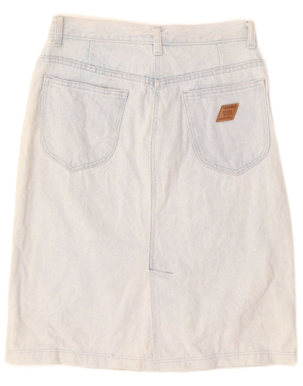 Carrera Jupe en jean taille haute pour femme IT 46 Large W28 Bleu Coton