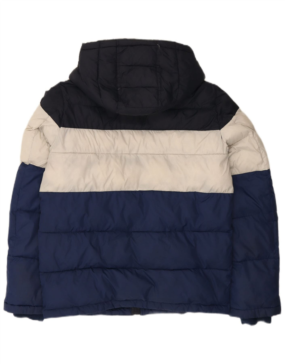 Tommy Hilfiger Veste matelassée à capuche pour homme UK 36 Small Multicolore Nylon