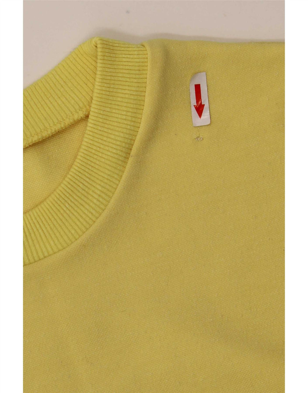 vintage Mens Sweatshirt Jumper Petit Jaune Colorblock