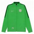 Nike Hommes Dri Fit Graphic Survêtement Top Veste Large Vert Colorblock