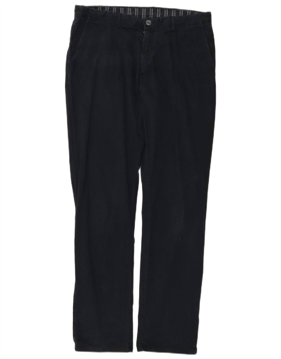 MASSIMO DUTTI Pantalon Chino Homme EU 44 Large W34 L32 Bleu Marine