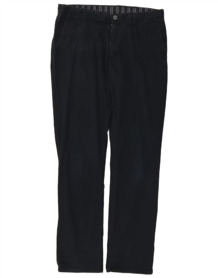 MASSIMO DUTTI Pantalon Chino Homme EU 44 Large W34 L32 Bleu Marine