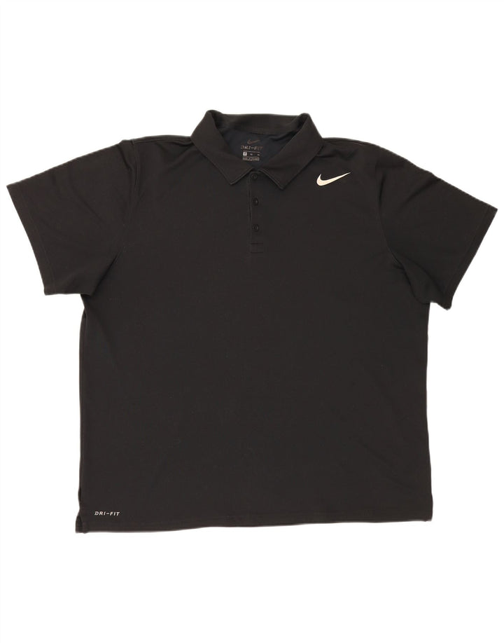 Nike Polo Dri Fit Homme XL Noir Polyester