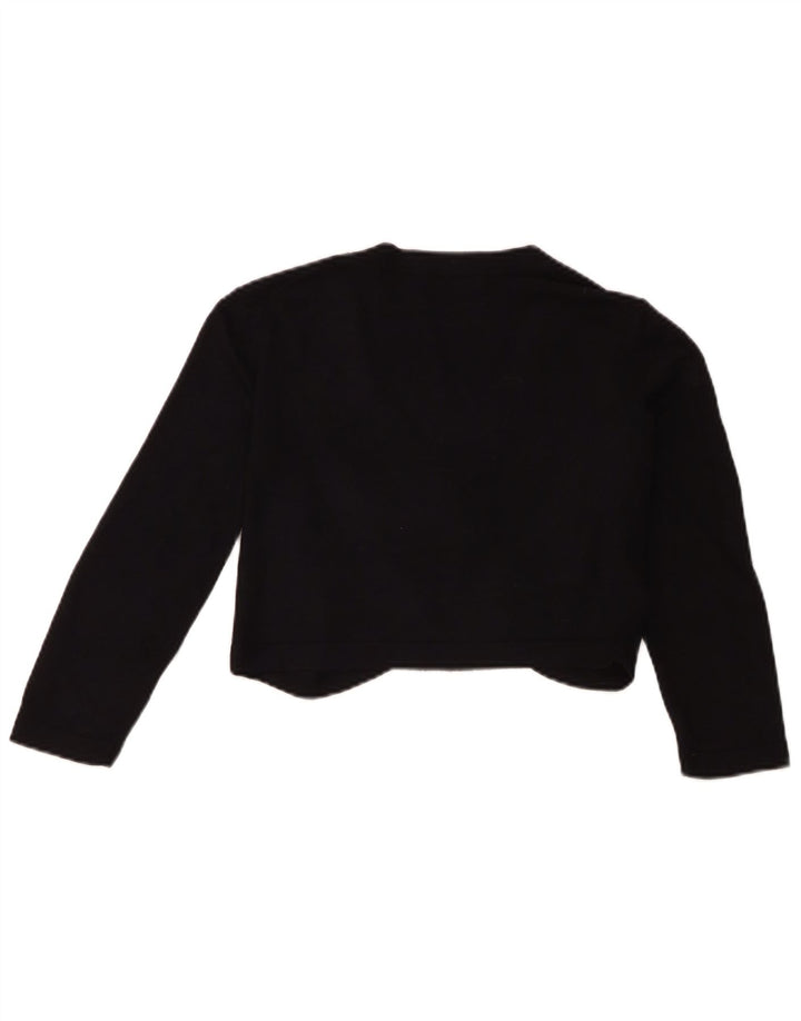 Marks & Spencer Pull cardigan à manches 3/4 pour femme UK 12 Noir moyen