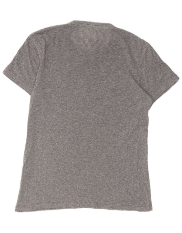 Tommy Hilfiger T-Shirt Homme Petit Gris Moucheté Coton