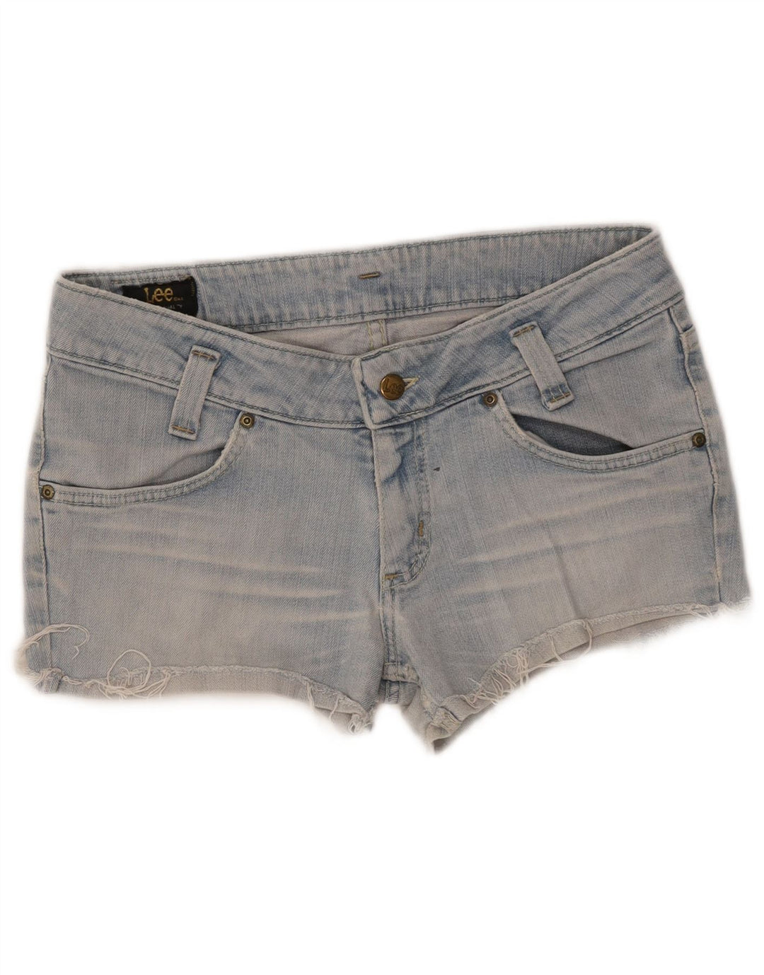 Lee Short en Jean Femme W32 Grand Bleu