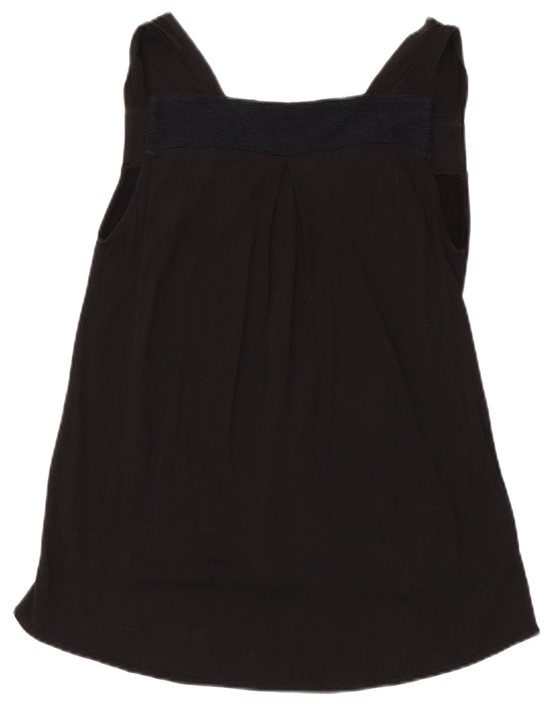 Zara Tunique sans manches pour femme UK 12 Noir moyen