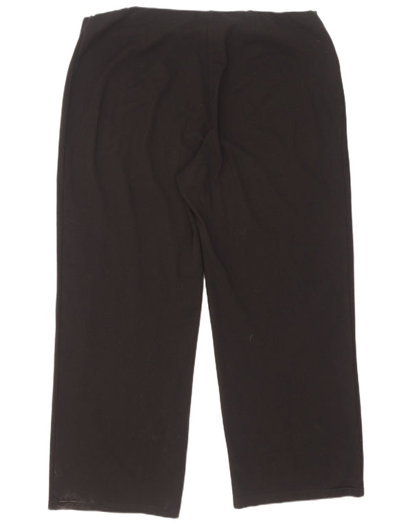 Marks & Spencer Pantalon décontracté coupe ample pour femme UK 20 2XL W40 L29 Noir