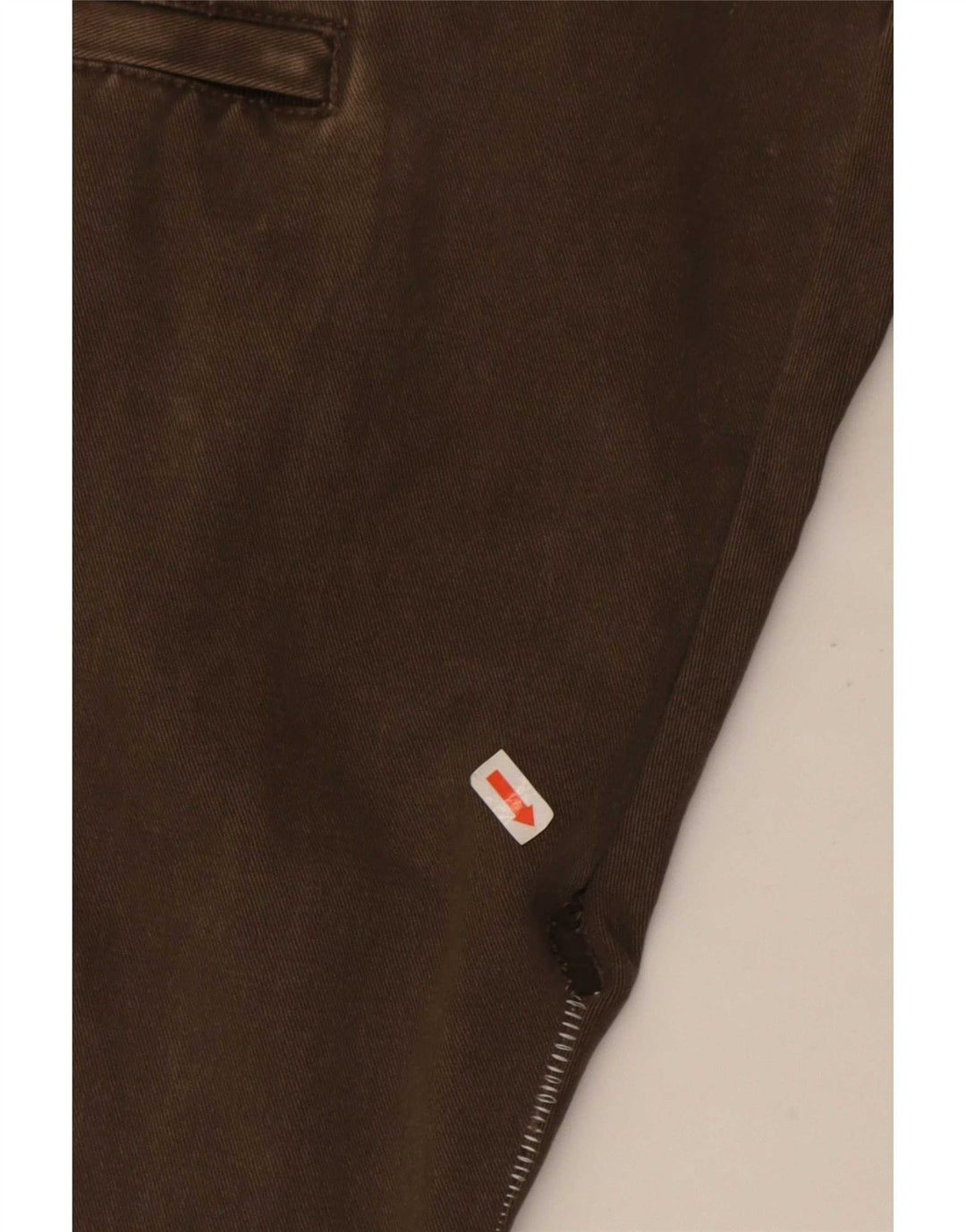 Bromfield Pantalon cargo droit pour homme IT 48 Medium W30 L27 Marron Coton