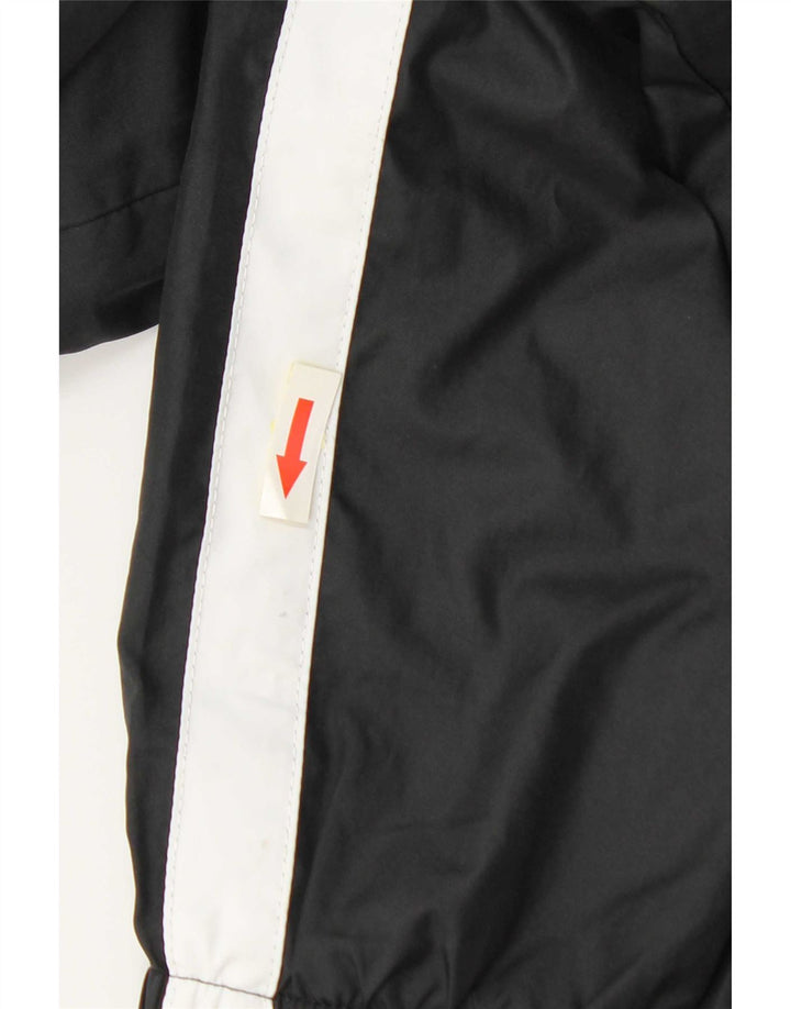 Nike Veste de pluie pour homme UK 38 Medium Noir Polyester