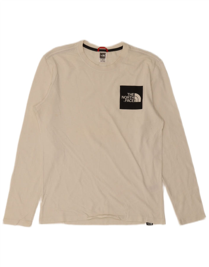 The North Face Haut à manches longues pour hommes Petit coton blanc