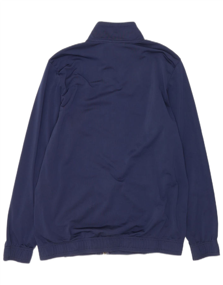 Puma Veste de survêtement pour homme Taille L Bleu marine Colourblock