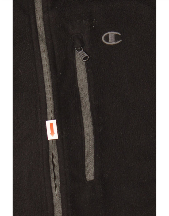 CHAMPION Veste Polaire Femme UK 14 Medium Noir