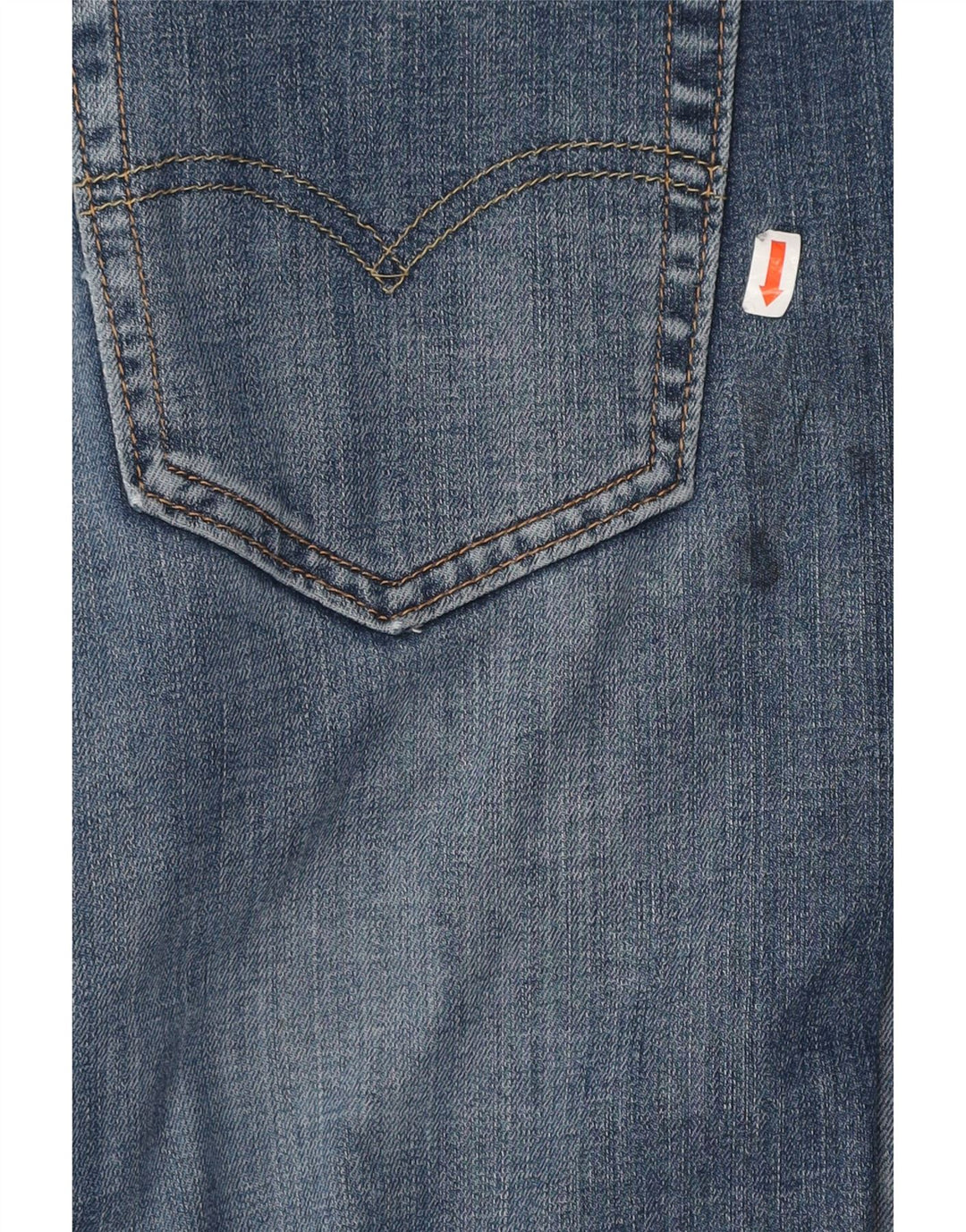 LEVI'S Jean Droit 514 Homme W34 L30 Bleu Coton