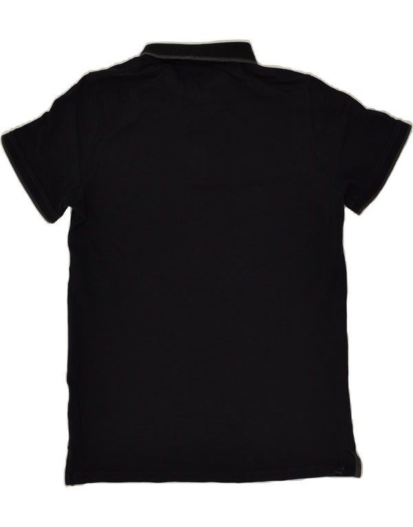 MOUNTAIN WAREHOUSE Polo Homme Petit Noir Coton
