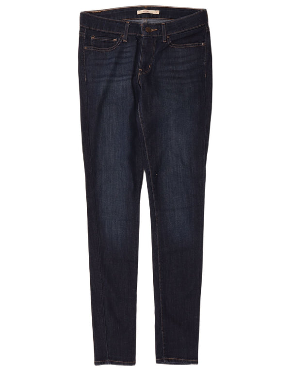 Levi's Jean Skinny 711 Femme W27 L31 Bleu Marine Coton