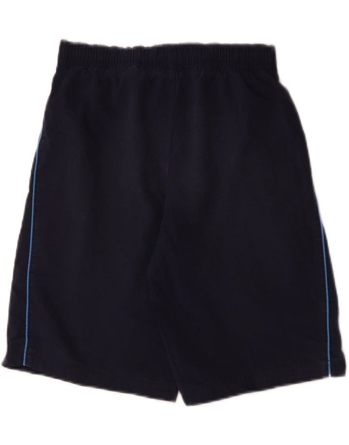 Nike Short de sport pour homme en polyester rayé bleu marine moyen