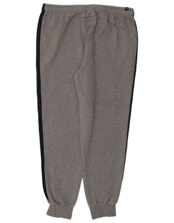 Puma Pantalon de survêtement pour homme 2XL Gris Colorblock Polyester