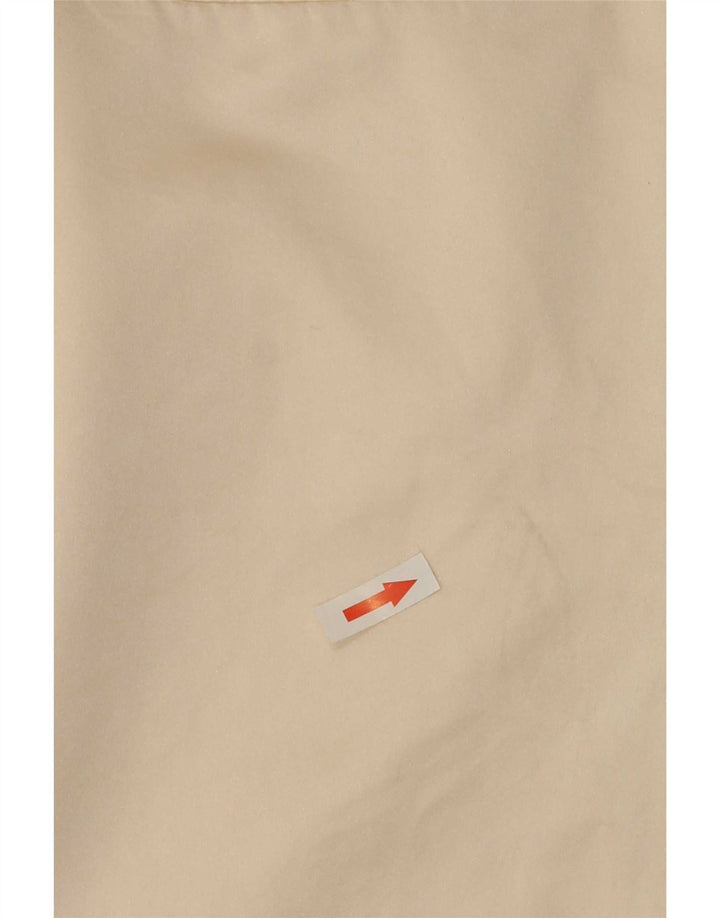 Dolce & Gabbana Pardessus Femme UK 14 Soie Blanc Cassé Moyen