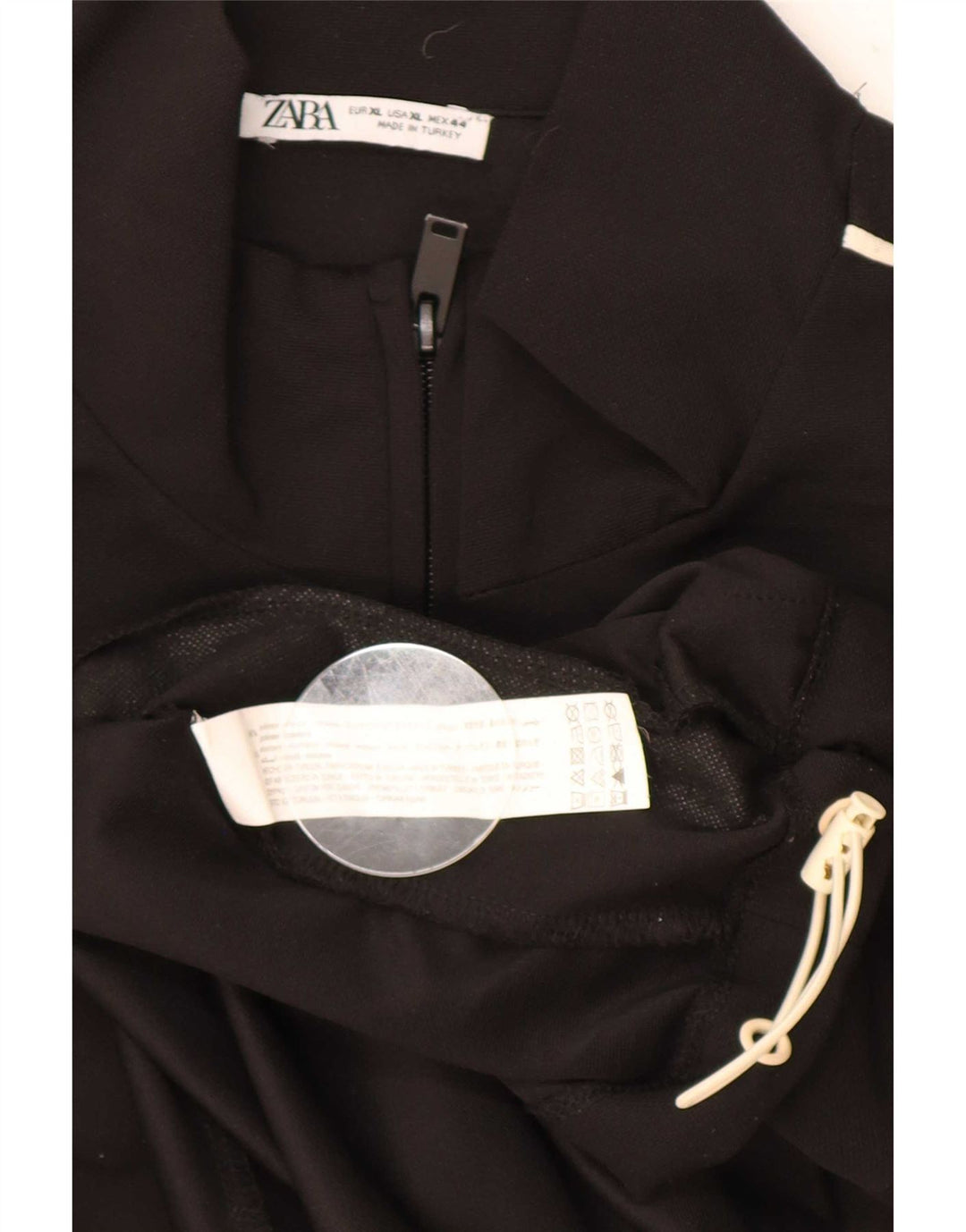 Zara Homme Survêtement Top Veste XL Noir Polyester