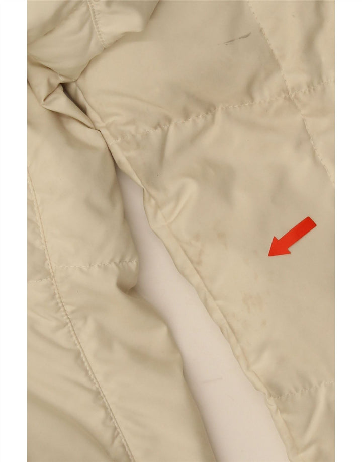 The North Face Manteau rembourré pour femme UK 16 Large Beige Nylon