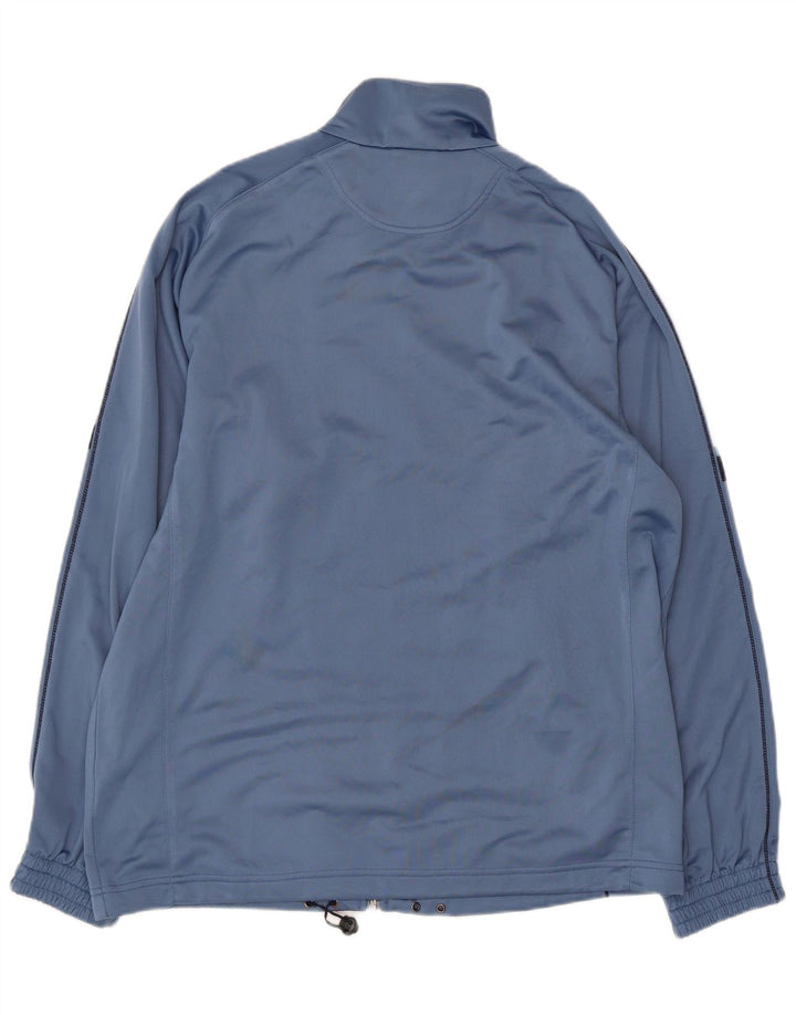 LOTTO Veste de Survêtement Homme Large Bleu Colorblock Polyester