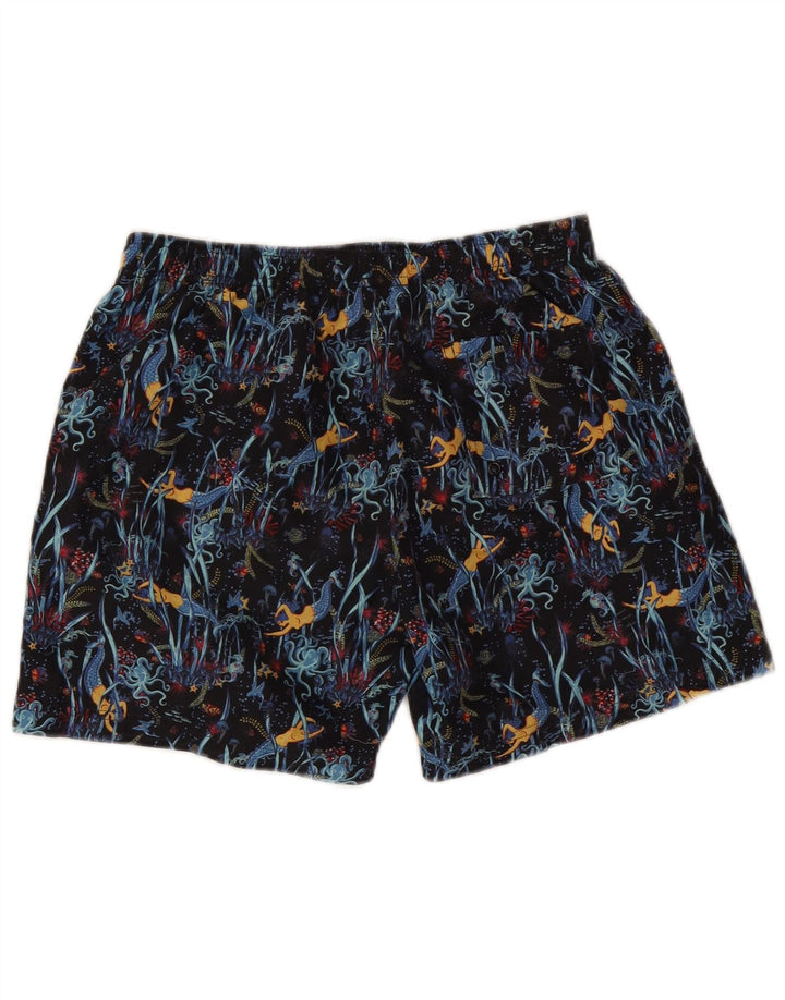 Scout Short de bain à motif abstrait pour homme Petit polyester multicolore