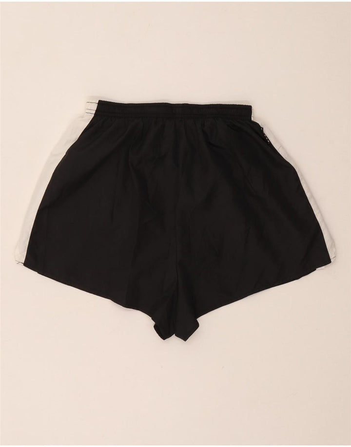 Nike Short de sport pour femme US 8/10 Polyester color block noir moyen