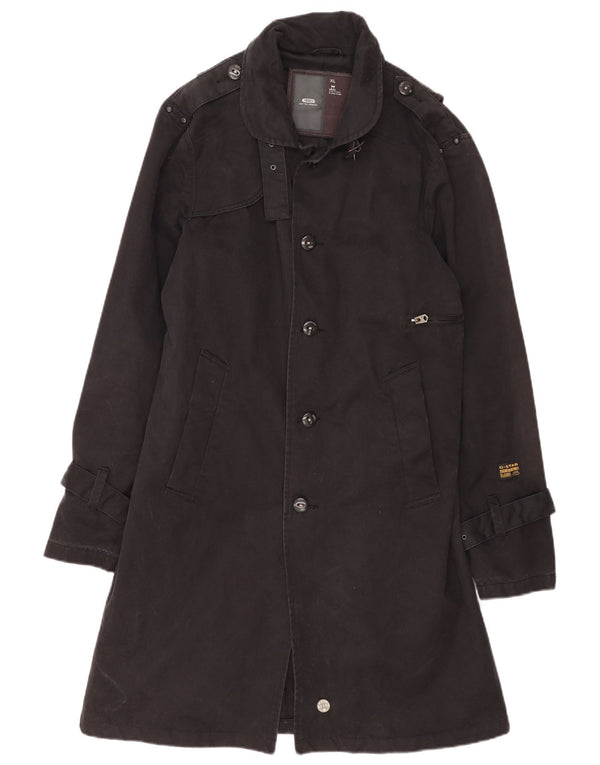 G-Star Trench-Coat Homme UK 42 XL Coton Noir