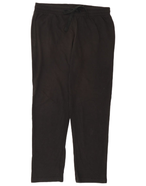 Marks & Spencer Pantalon de Survêtement Homme Noir Moyen Coton