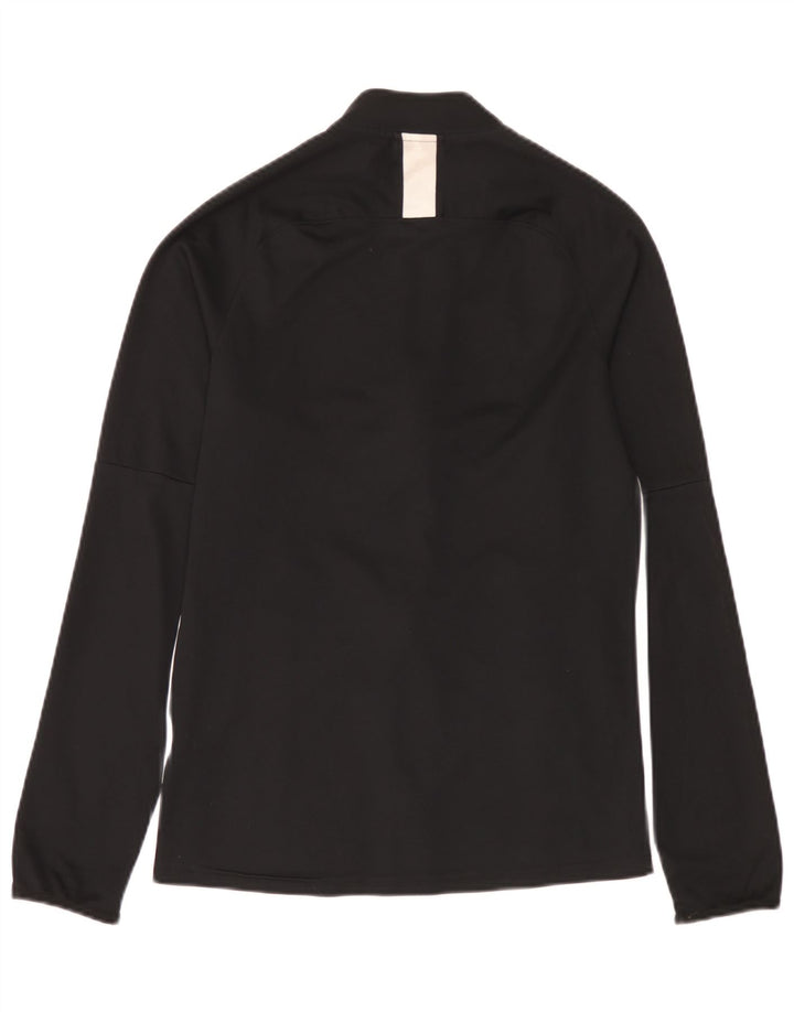 Adidas Hommes Dri Fit Survêtement Top Veste Petit Noir Colorblock Polyester