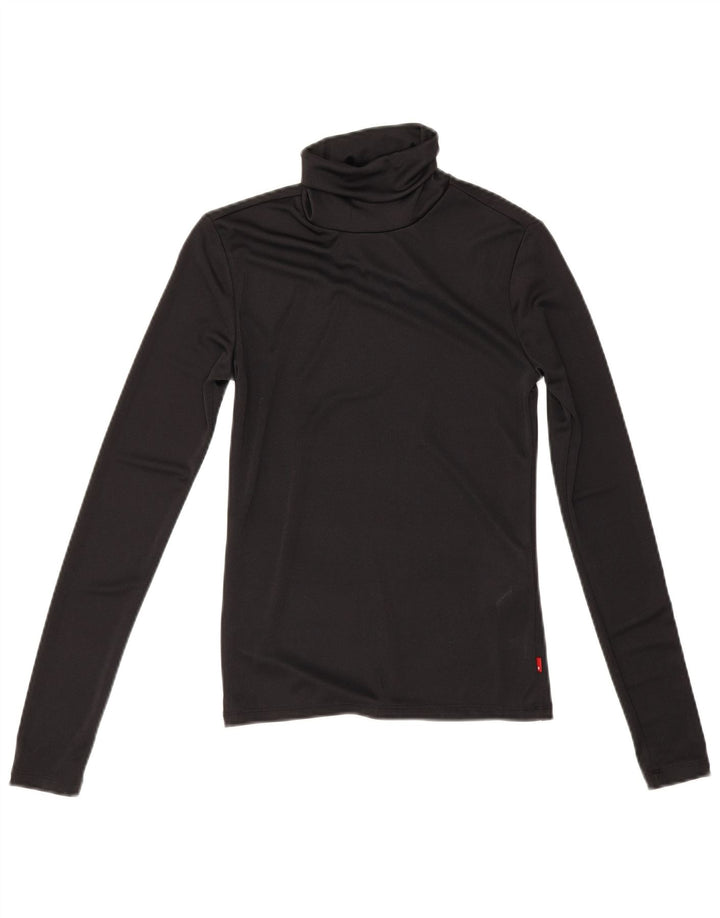 Levi's Top Manches Longues Femme UK 6 XS Noir Polyester