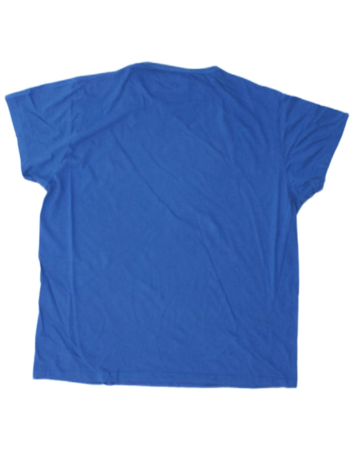 JACK & JONES T-Shirt Graphique Homme XL Bleu