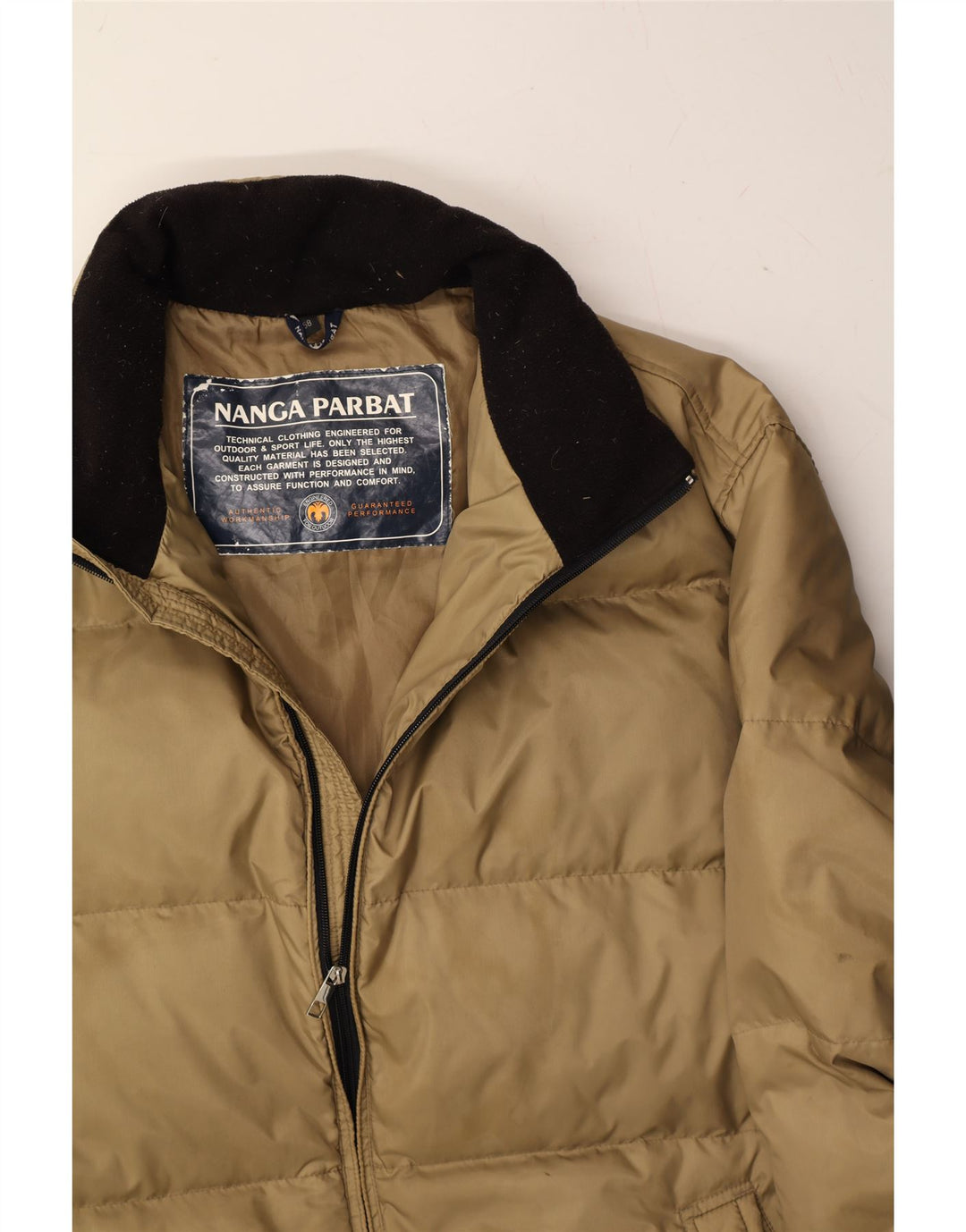 NANGAPARBAT Veste matelassée homme IT 58 4XL Beige Polyester