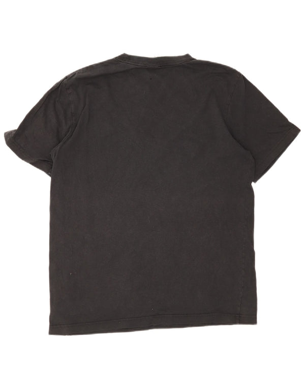 Nike T-shirt graphique pour homme en coton noir moyen