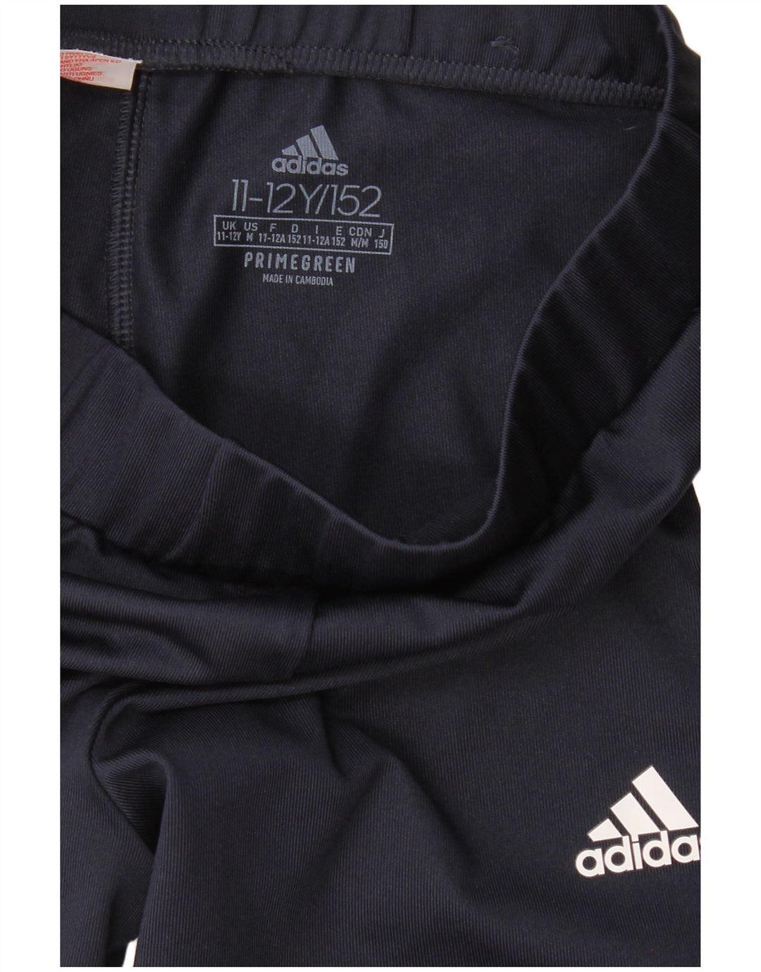 ADIDAS Leggings Filles 11-12 ans Noir Polyester