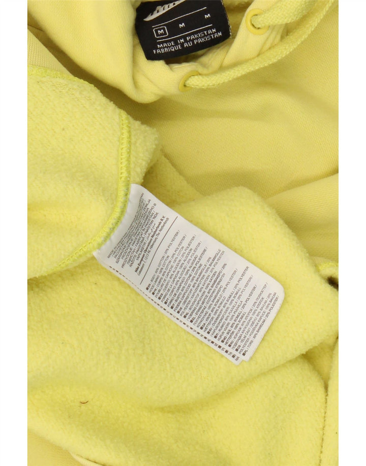 Nike Pull à capuche en coton jaune moyen pour homme