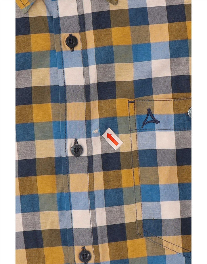 Schoffel Chemise Homme Grand Carreau Multicolore Coton