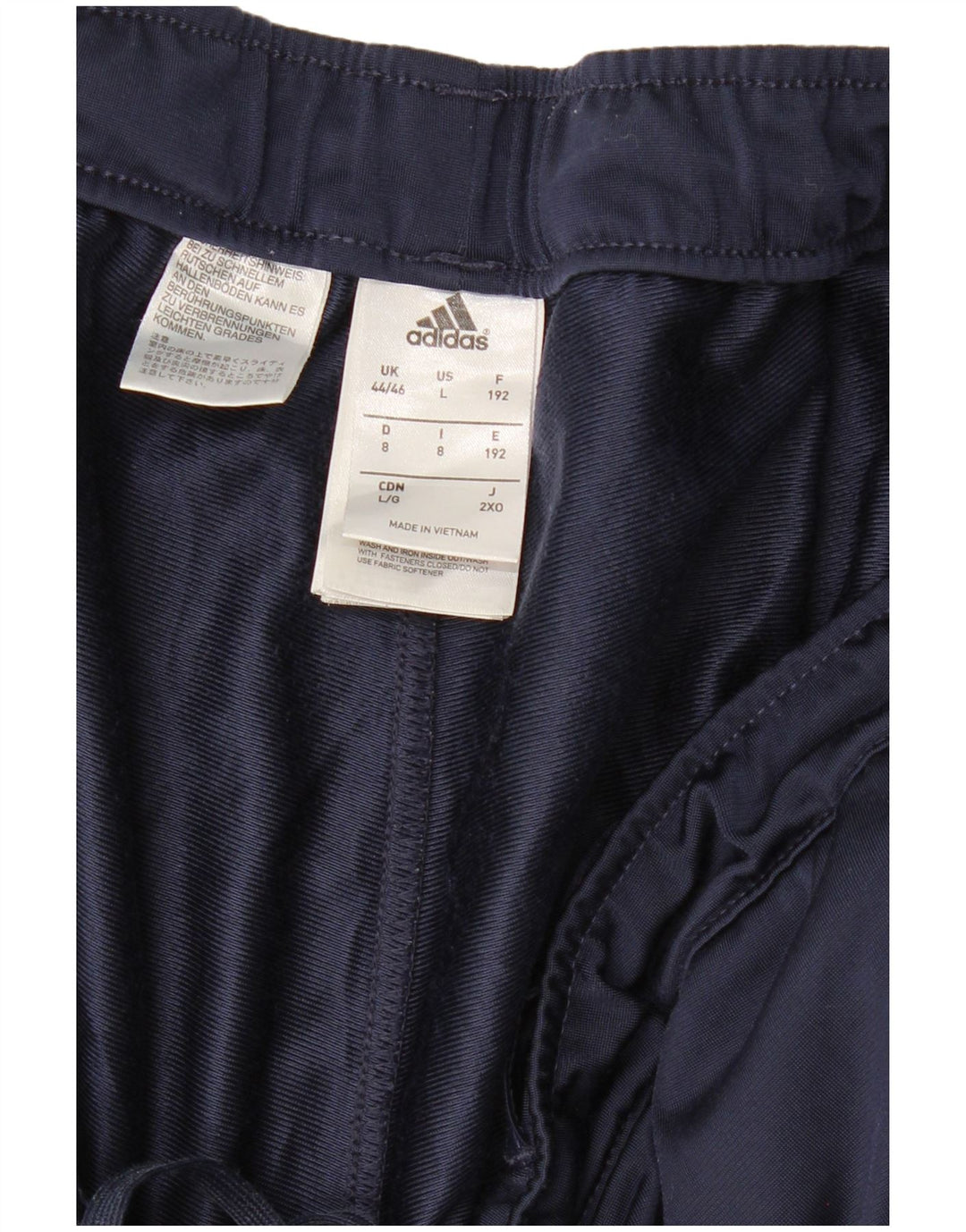 ADIDAS Pantalon de survêtement pour homme UK 44/46 Large W36 L32 Bleu marine