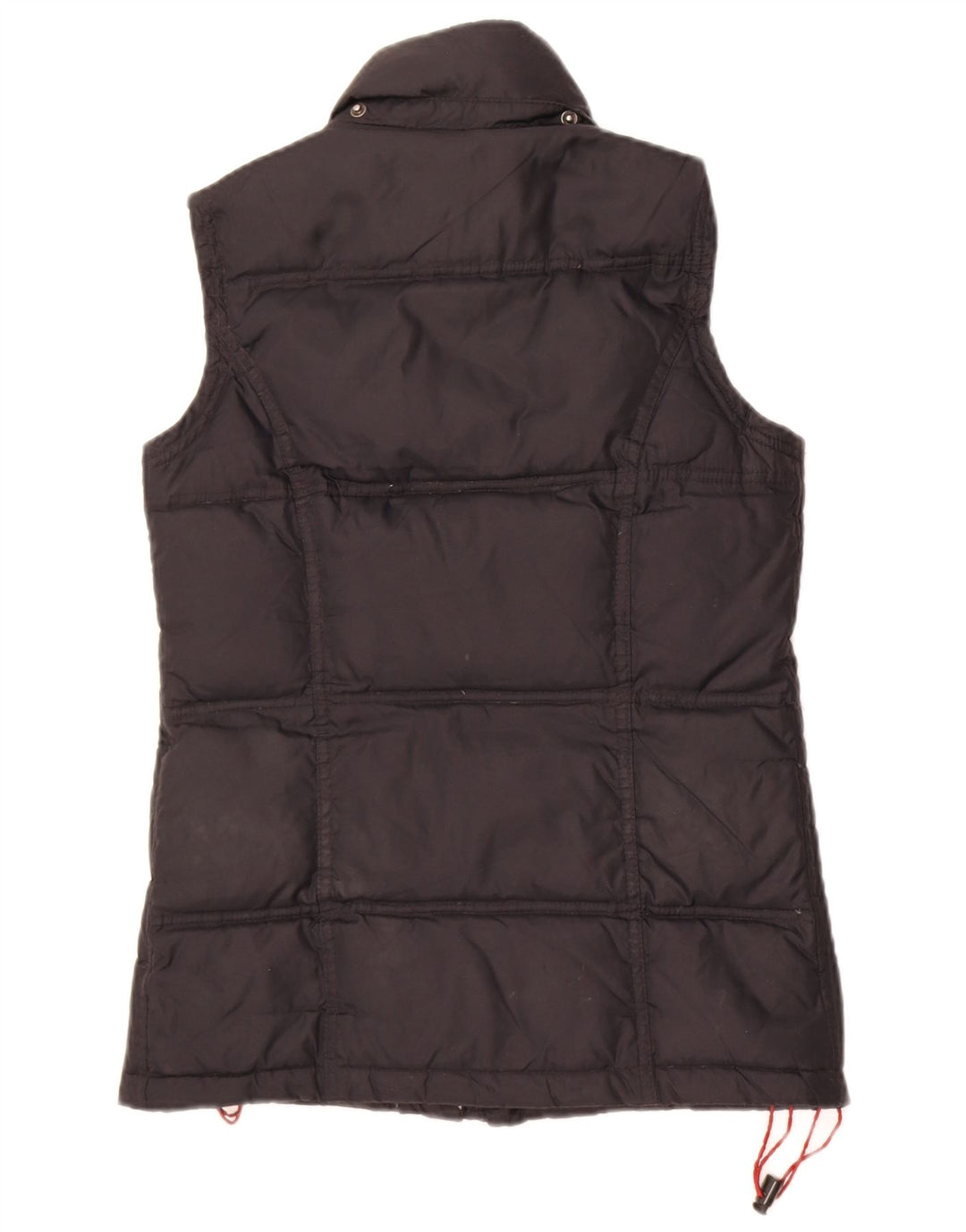 Crew Clothing Gilet rembourré pour femme UK 8 Small Noir Nylon