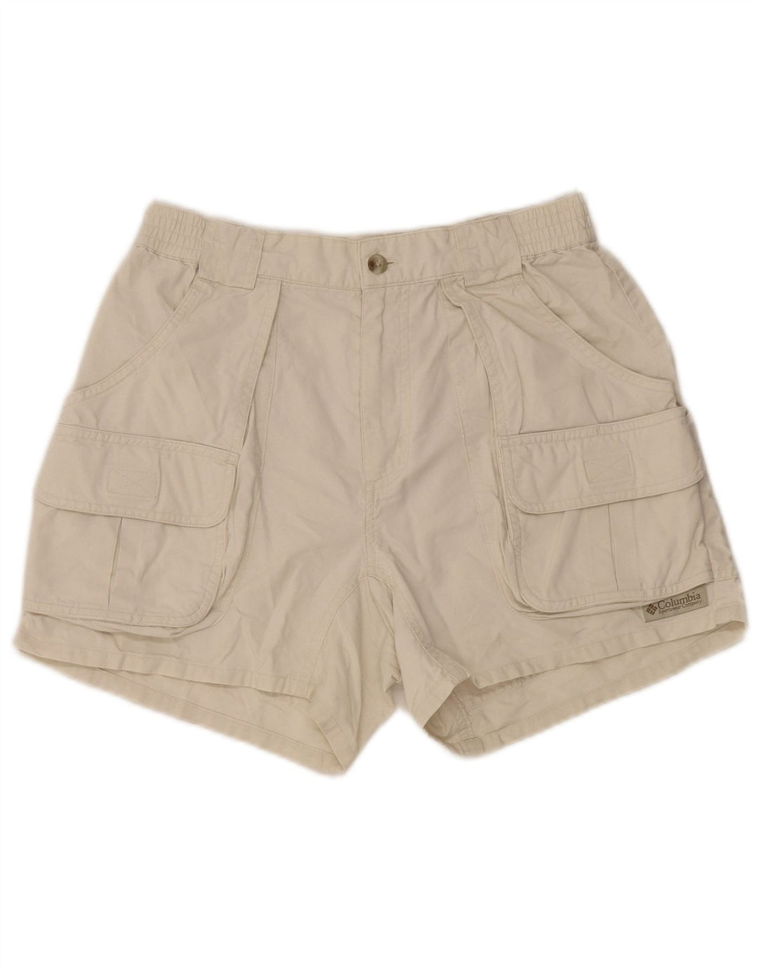 Columbia Short Cargo Femme US 6 Medium W28 Coton Beige
