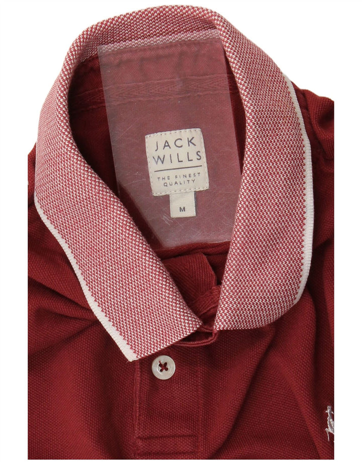 JACK WILLS Polo Rugby Homme Bordeaux Moyen