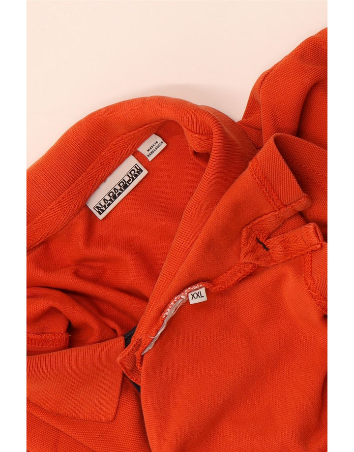 Napapijri Polo Homme 2XL Orange