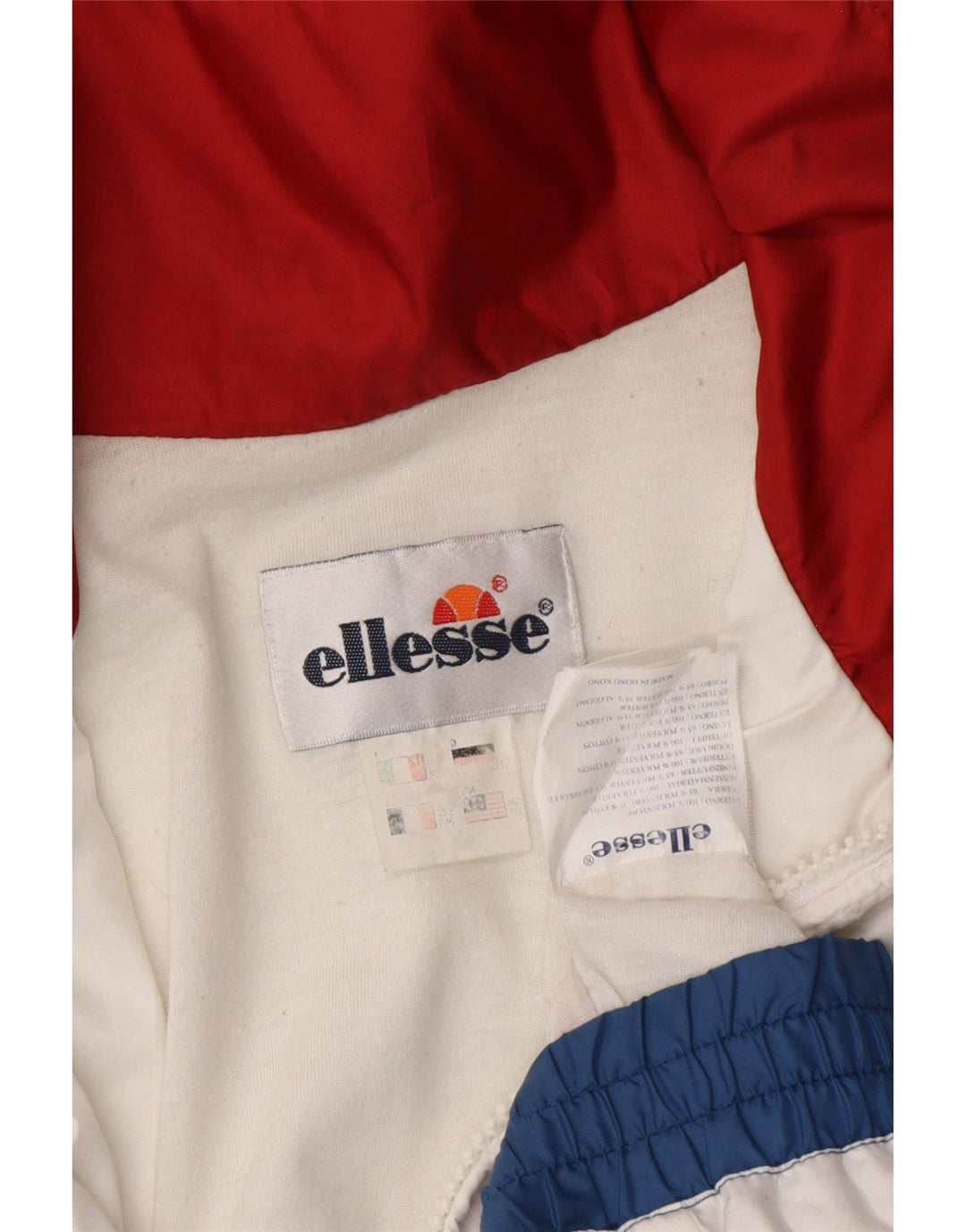 Ellesse Veste de survêtement pour homme 2XL Multicolore Colourblock Polyester