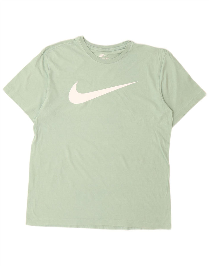 NIKE T-shirt coupe classique pour homme Turquoise moyen